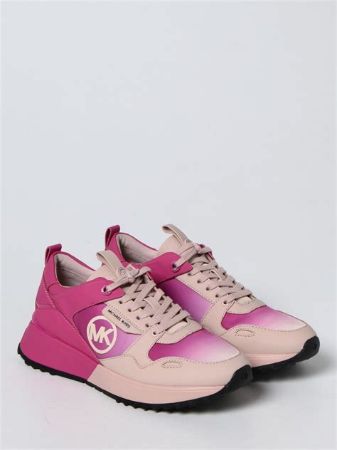 michael kors sneakers pink|Michael Kors pink sneakers women.